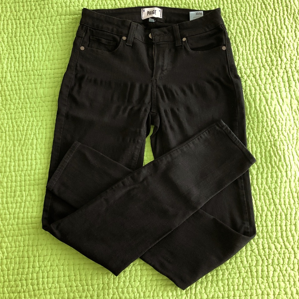 Paige black Ultra skinny jeans, women’s size 28